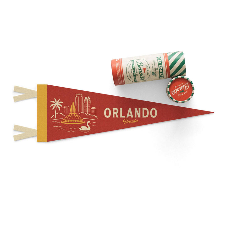 Orlando Florida Felt Pennant