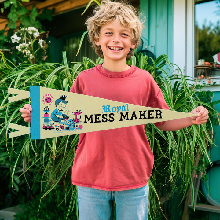Royal Mess Maker Felt Pennant