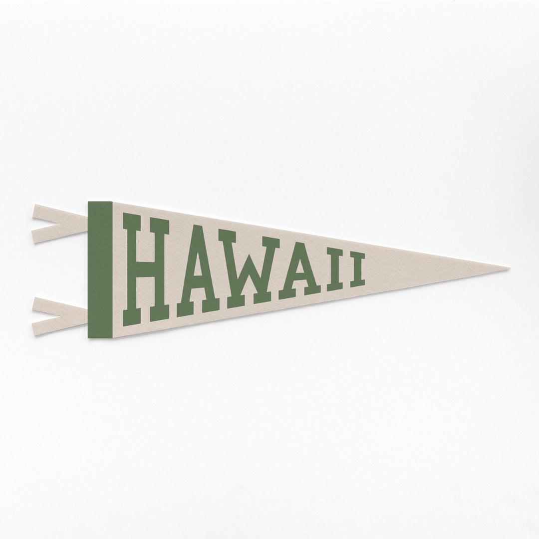 Hawaii Varsity Felt Pennant