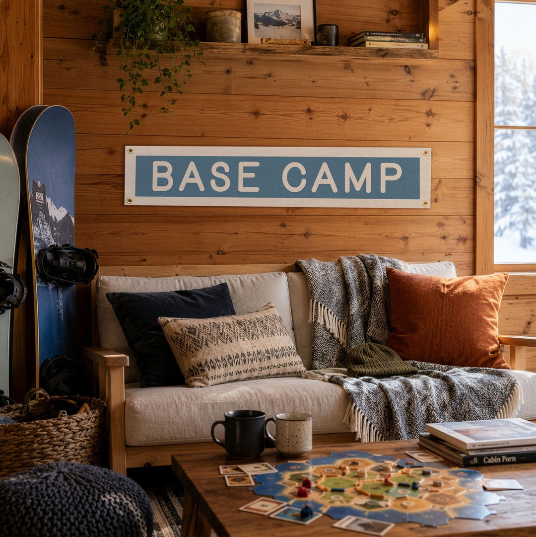 Base Camp Felt Banner