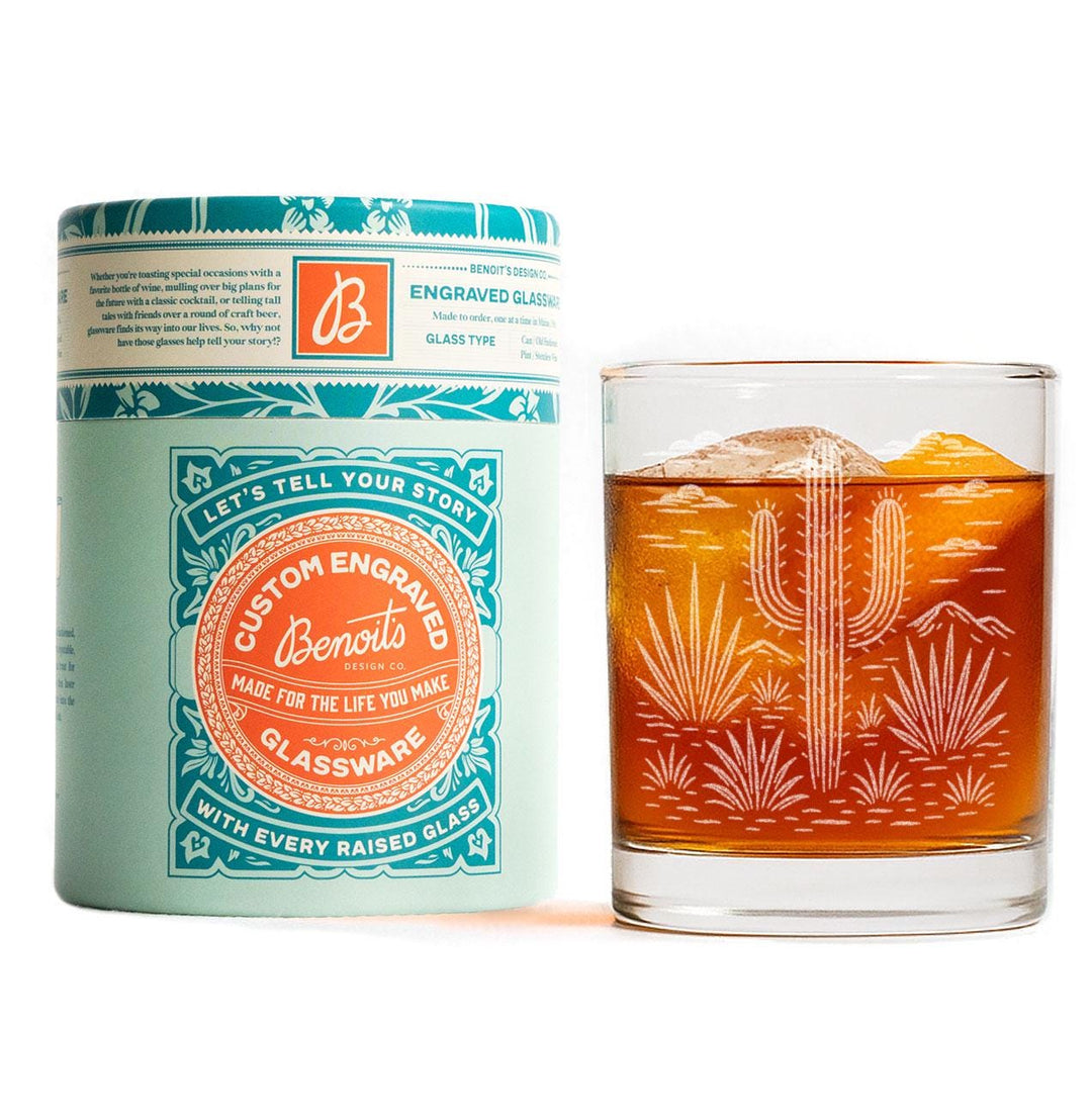 Saguaro Cactus Glasses