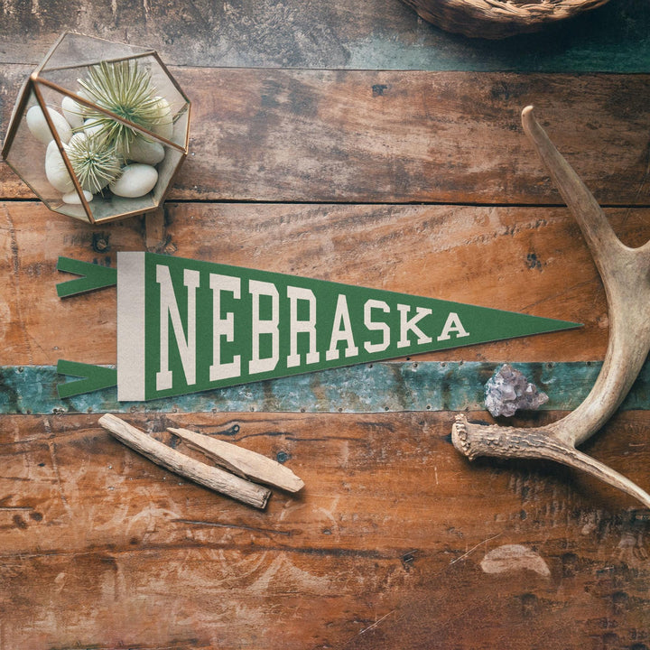 Nebraska Varsity Felt Pennant