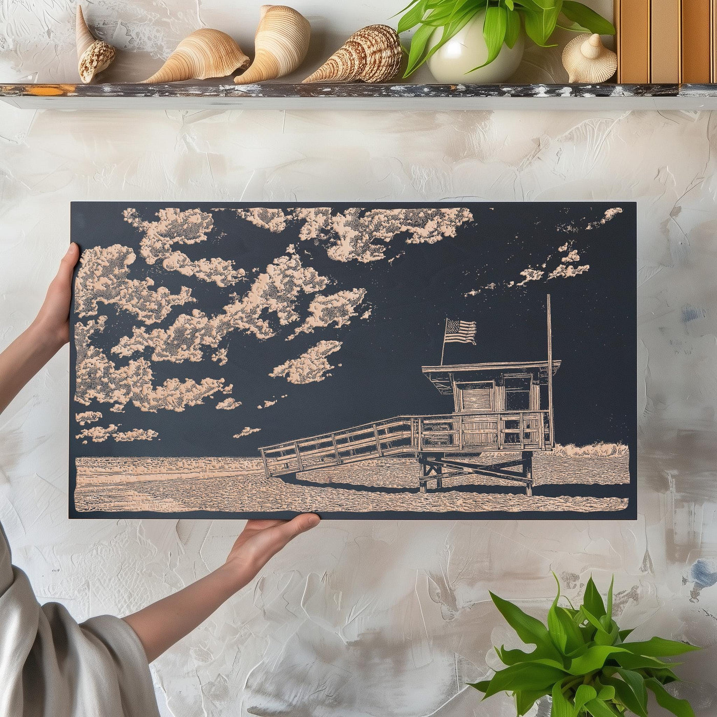 Lifeguard Stand Wall Art