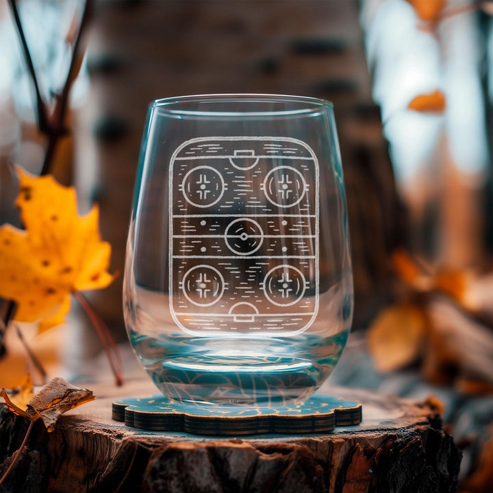 Hockey Rink Glasses