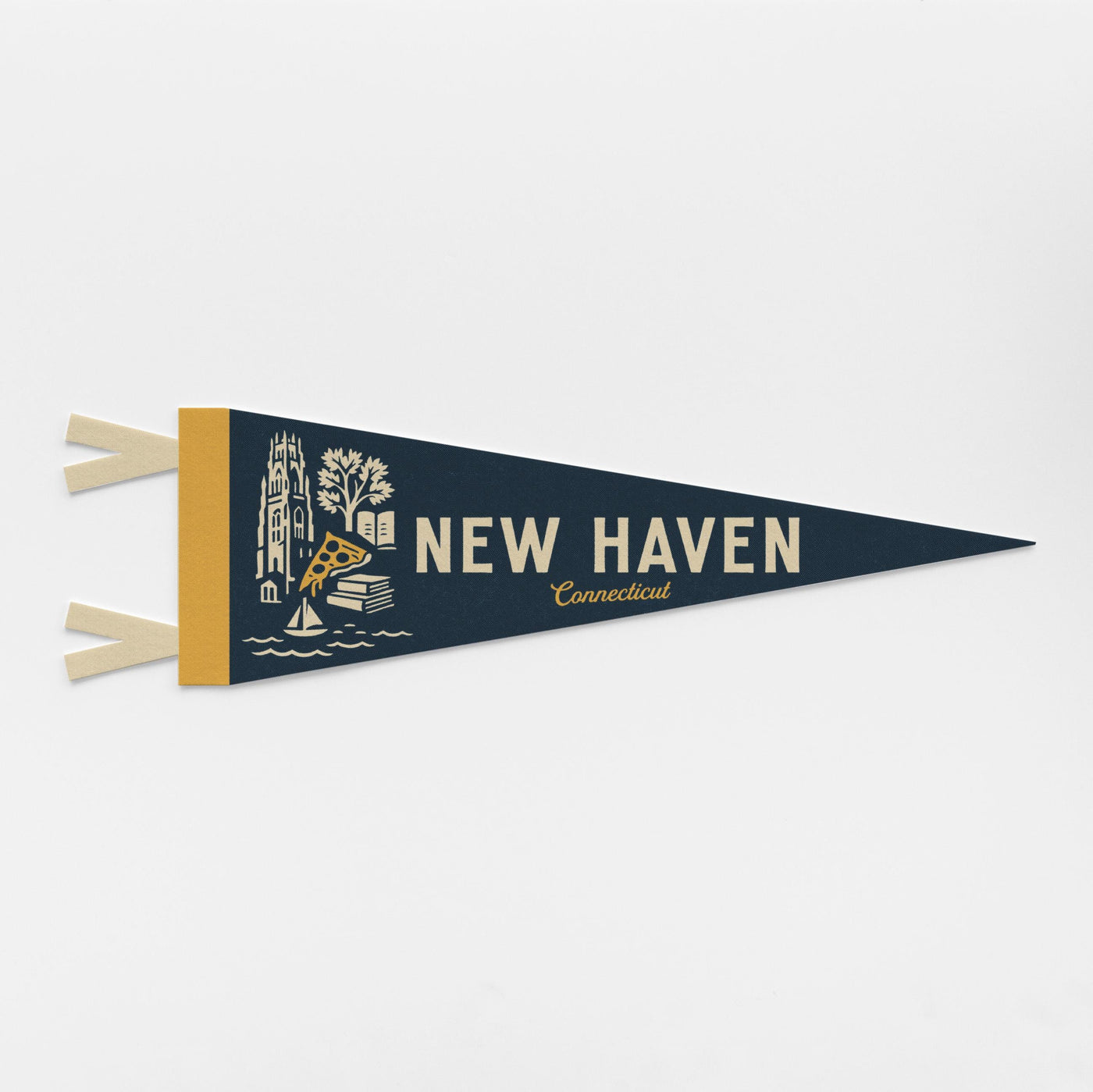 New Haven Connecticut Felt Pennant