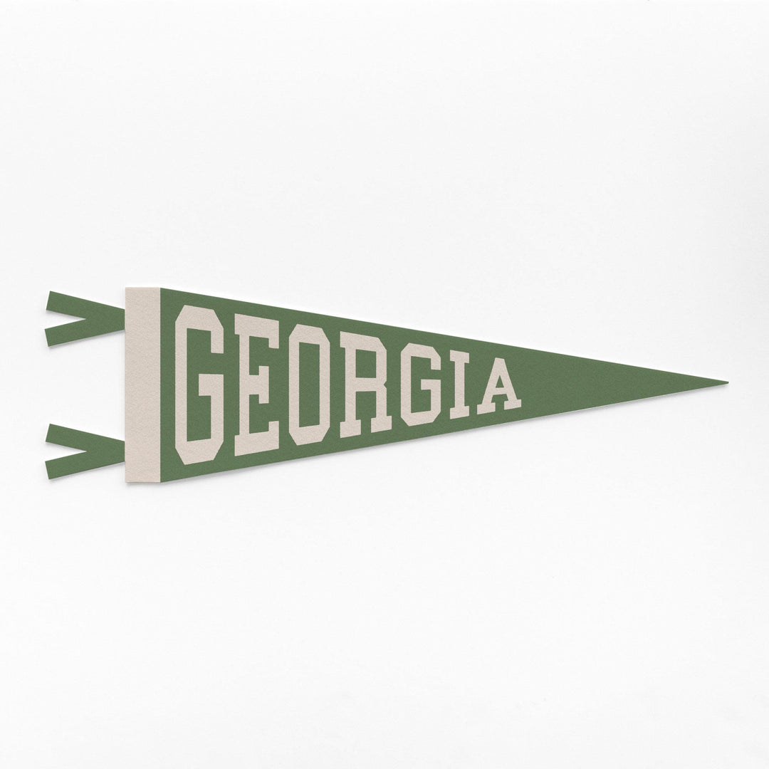 Georgia Varsity Felt Pennant