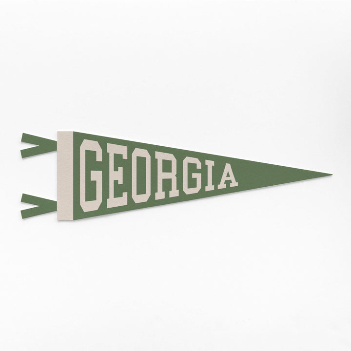 Georgia Varsity Felt Pennant