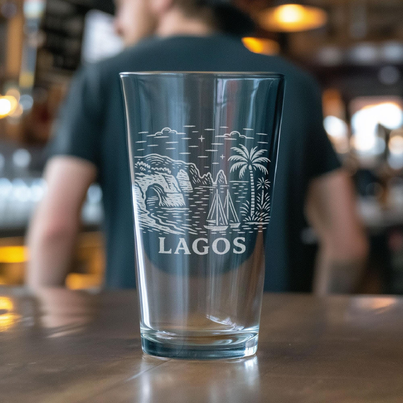Lagos Nigeria Glass