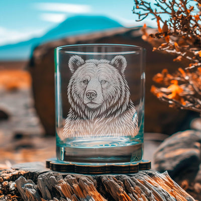 Bear Head Glasses