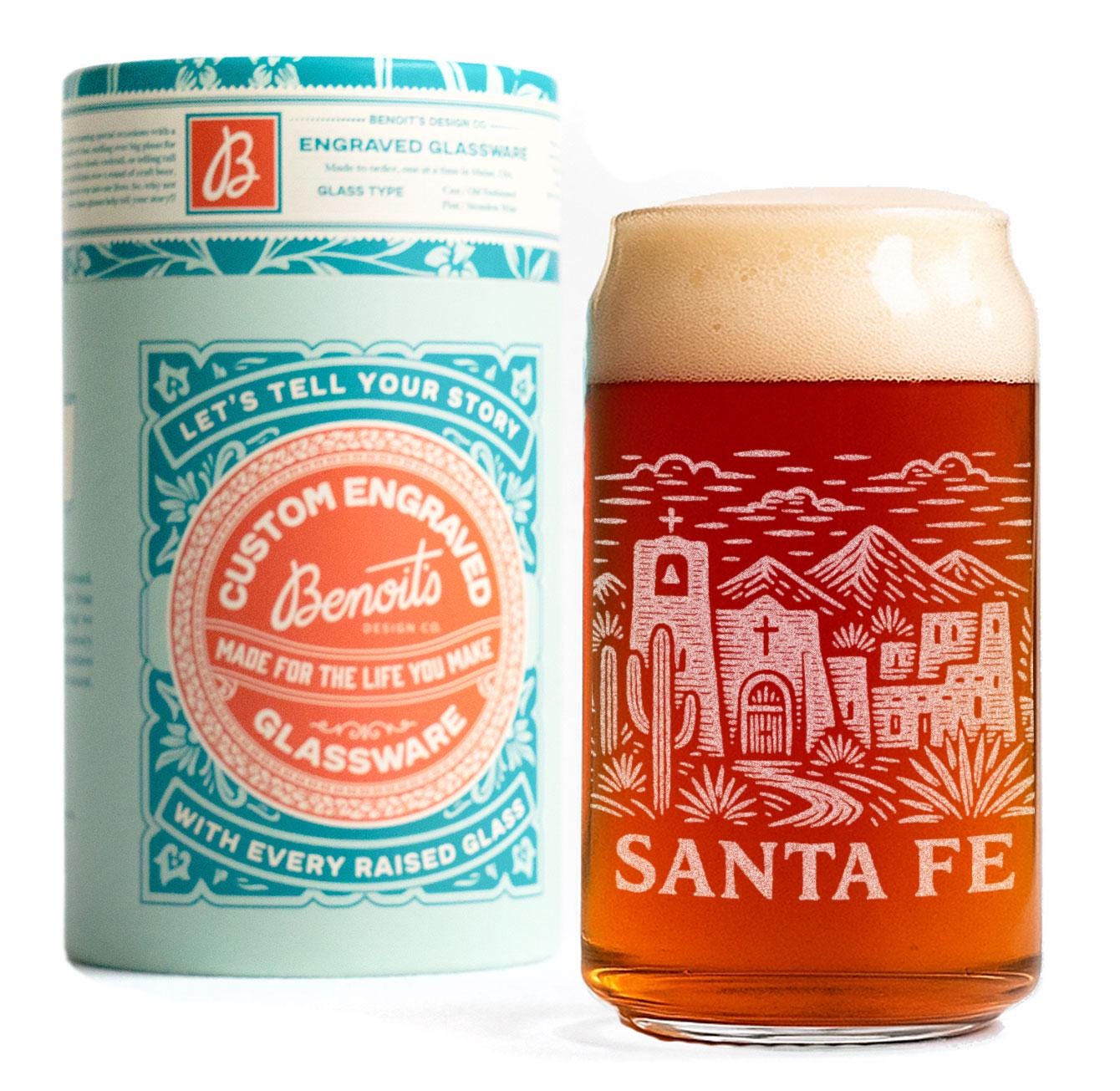 Santa Fe New Mexico Glass