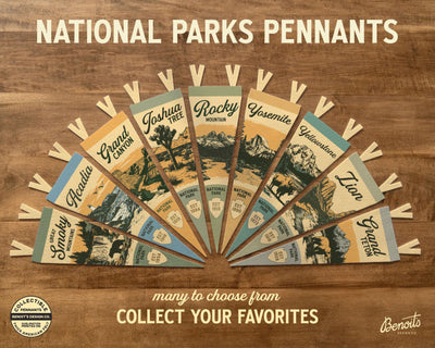 Acadia National Park Felt Pennant