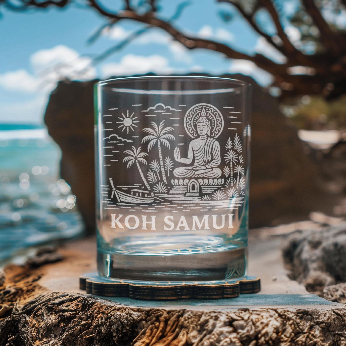 Koh Samui Thailand Glass