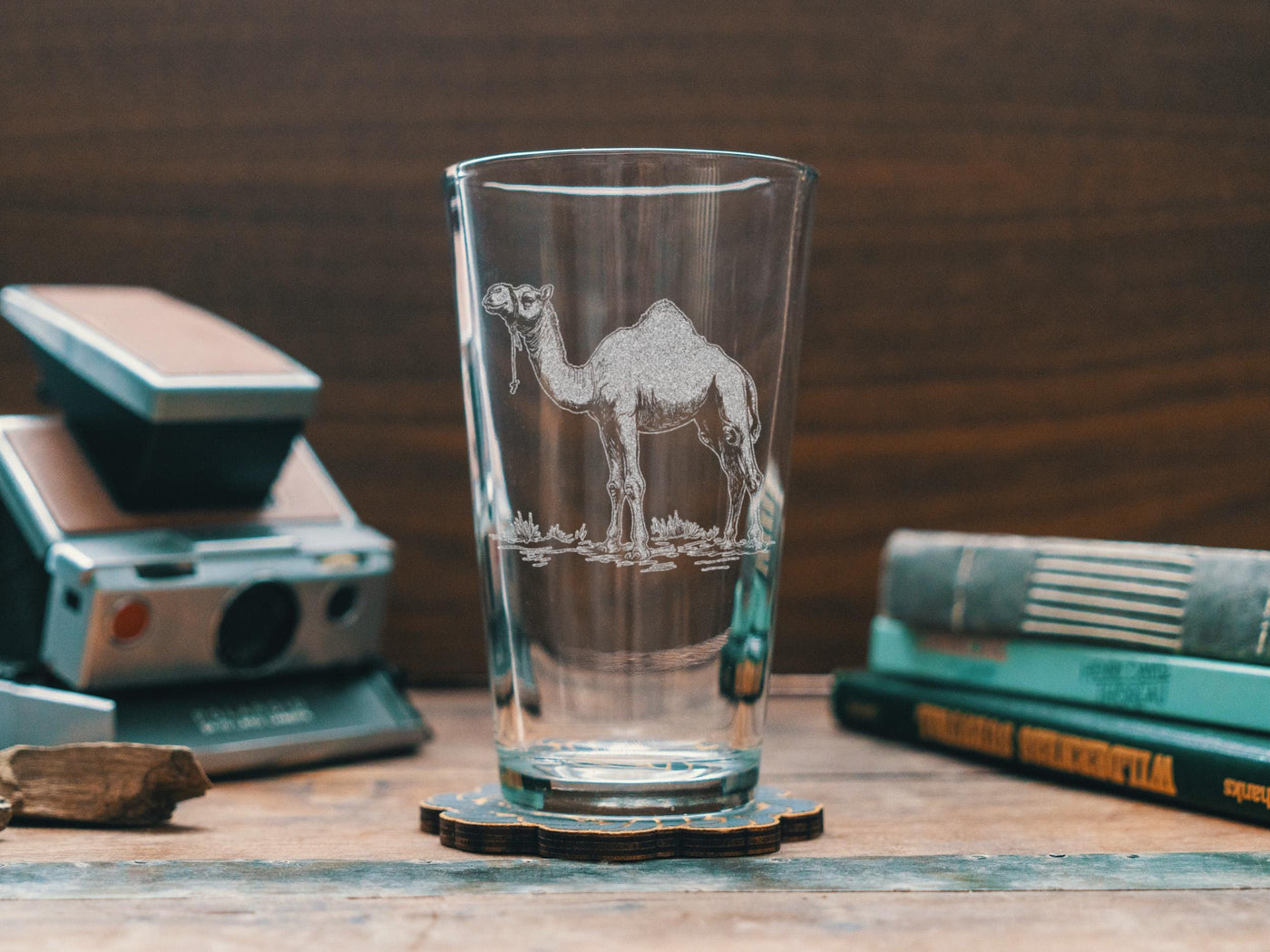 Camel Glasses | Desert Animal Themed Personalized Whiskey, Wine & Beer Glassware, Exotic Animal Themed Drinkware, Egyptian Home Decor Gifts