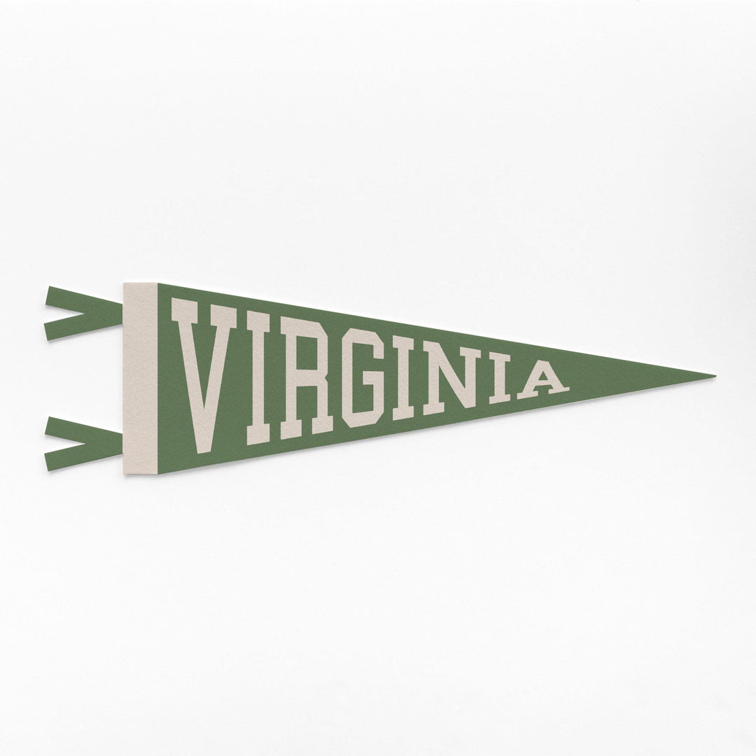 Virginia Varsity Felt Pennant