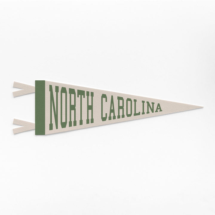 North Carolina Varsity Felt Pennant