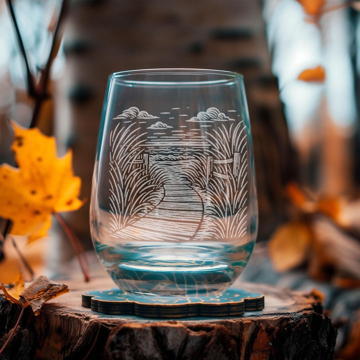Coastal Dune Grass Glasses