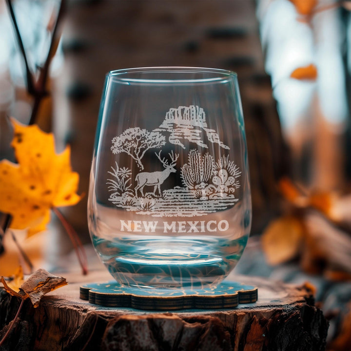 New Mexico State Elk Glasses