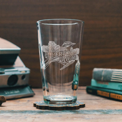 Puerto Rico National Bird Glasses