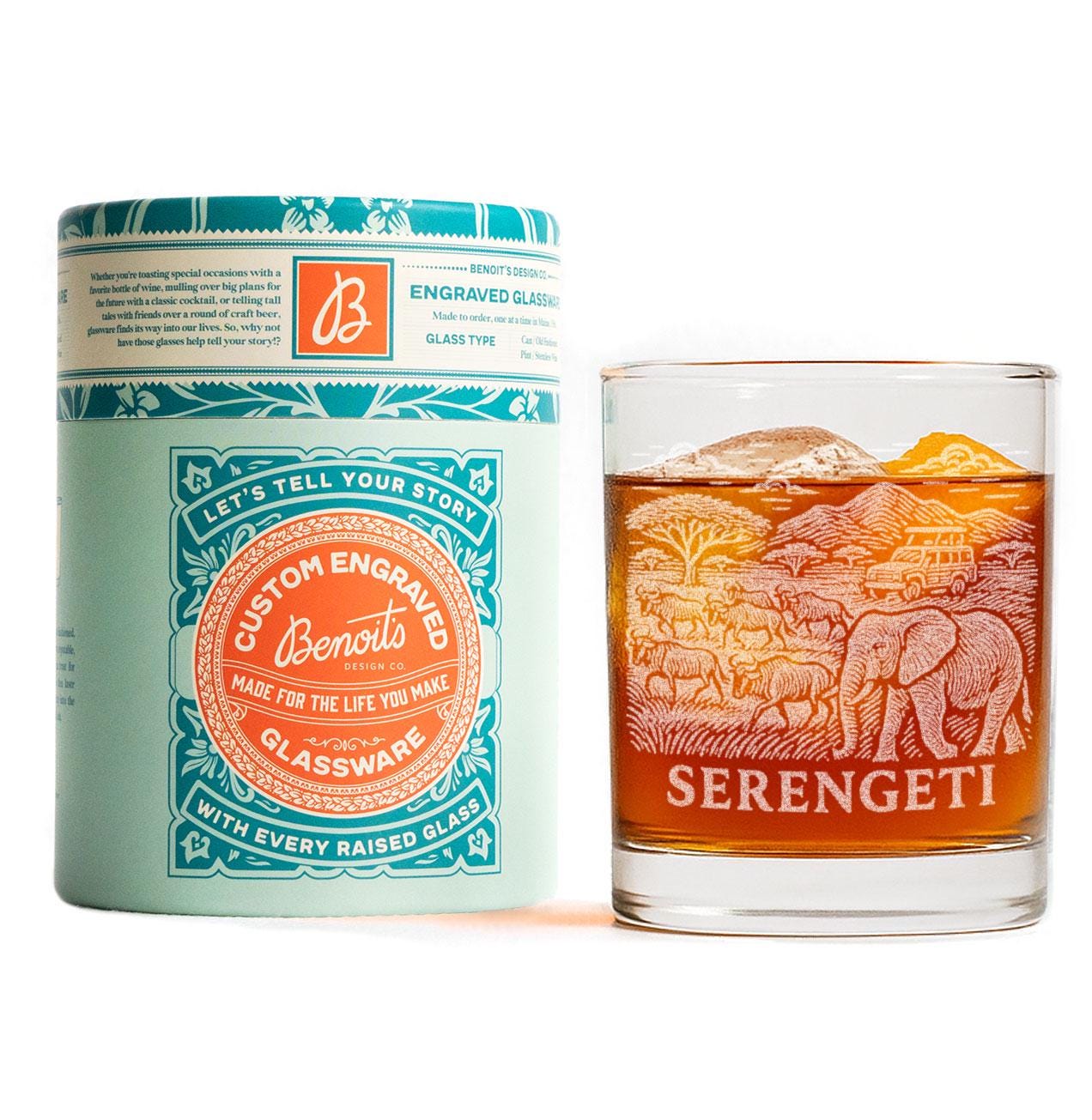 Serengeti Tanzania Glass
