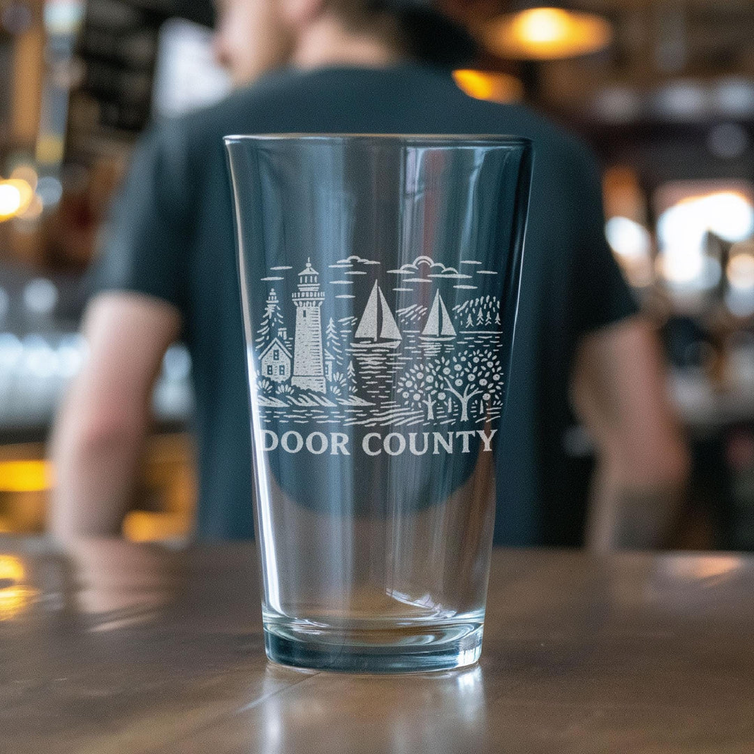 Door County Wisconsin Glasses