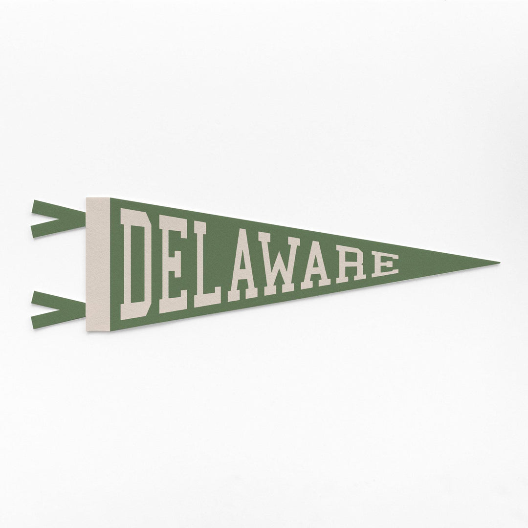 Delaware Varsity Felt Pennant