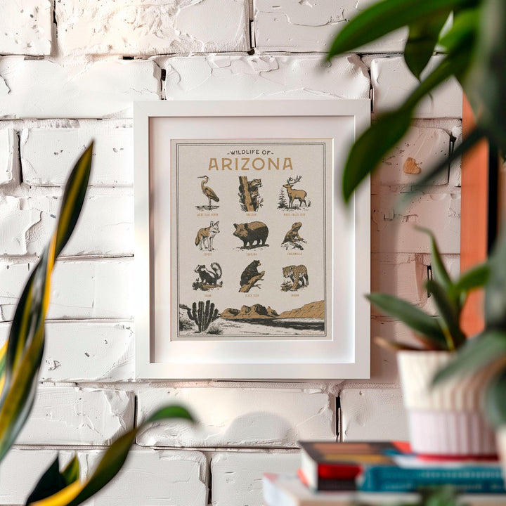 Arizona Wildlife Print