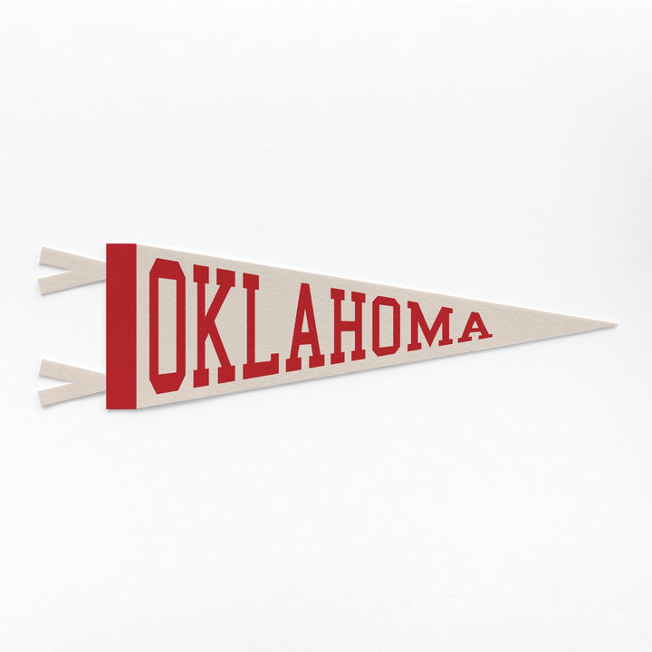 Oklahoma Varsity Felt Pennant