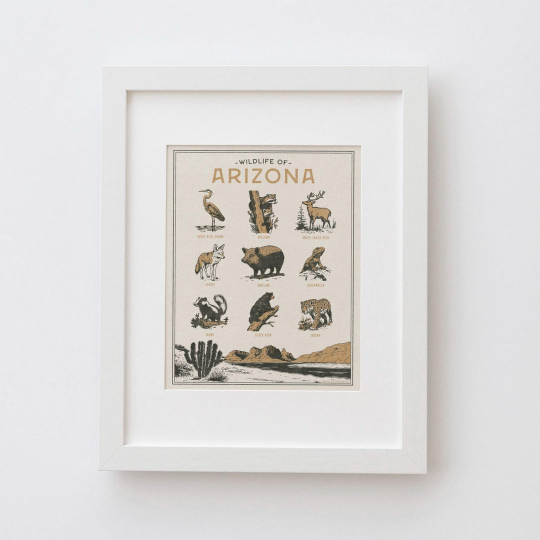 Arizona Wildlife Print