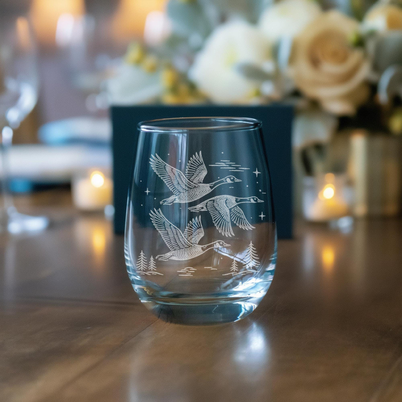 Canadian Geese Glasses