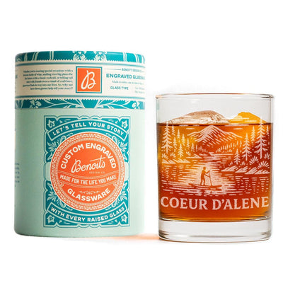 Coeur d'Alene Idaho Glass