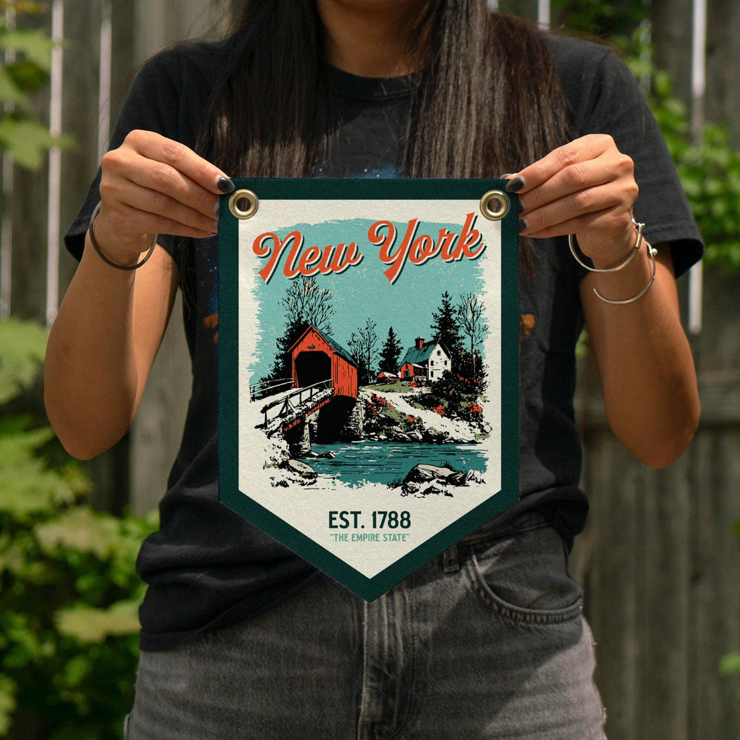 New York Felt Camp Flag