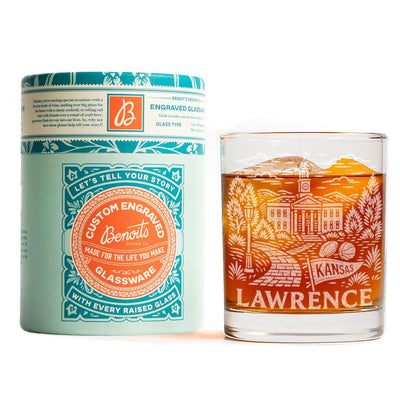 Lawrence Kansas Glass