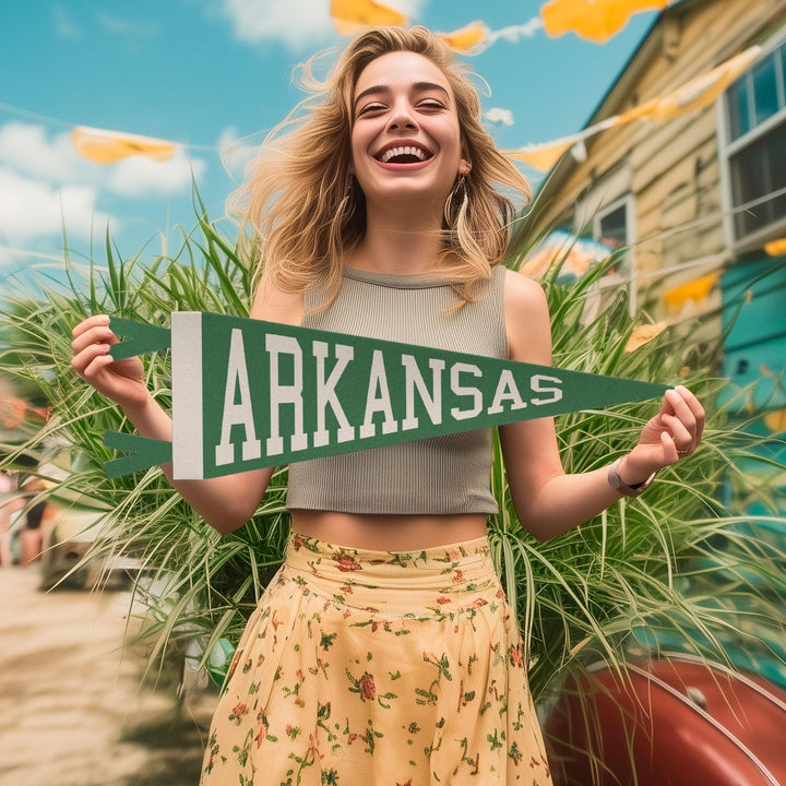 Arkansas Varsity Felt Pennant