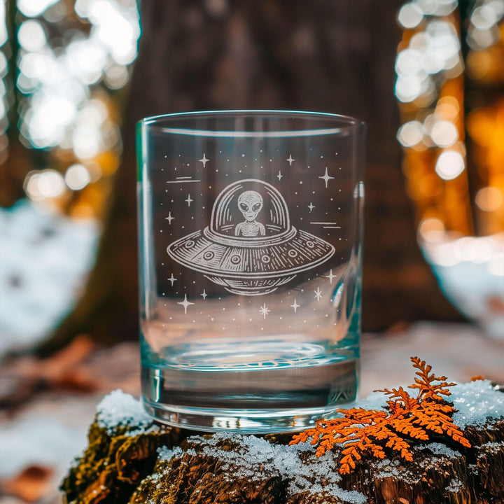 Flying Saucer Alien Glasses