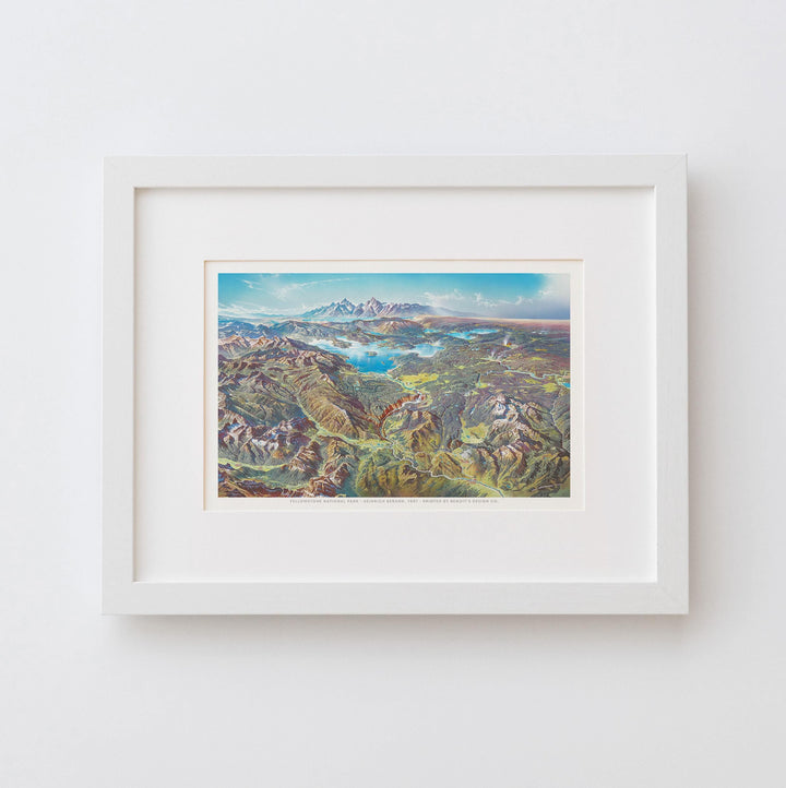 Yellowstone National Park Historic Art Print