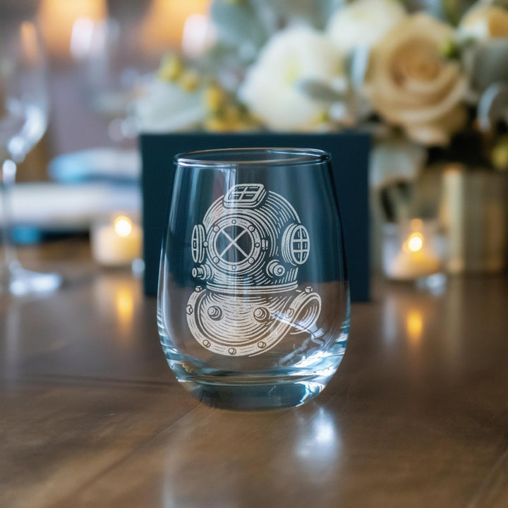 Diver Helmet Glasses