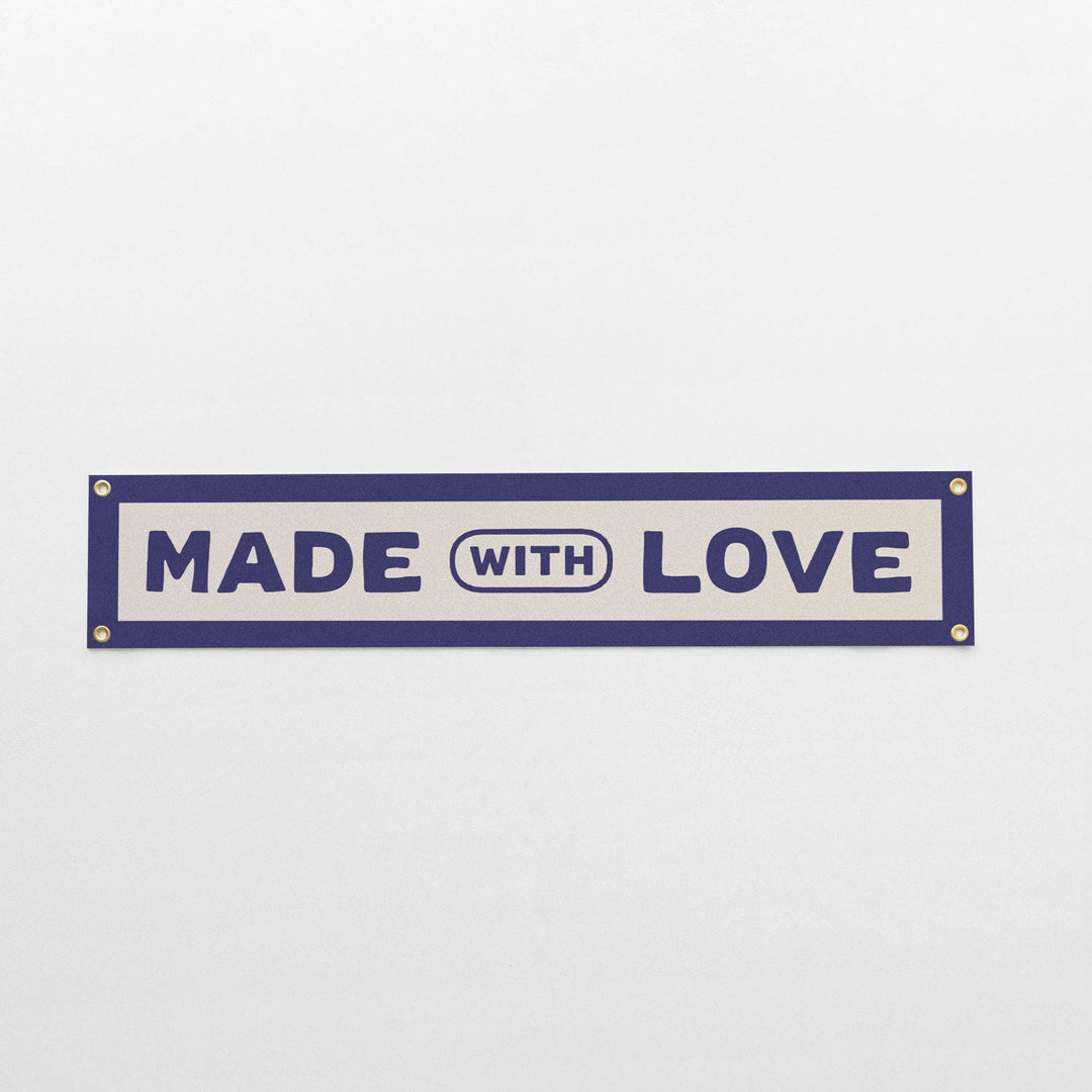 Made With Love Felt Banner