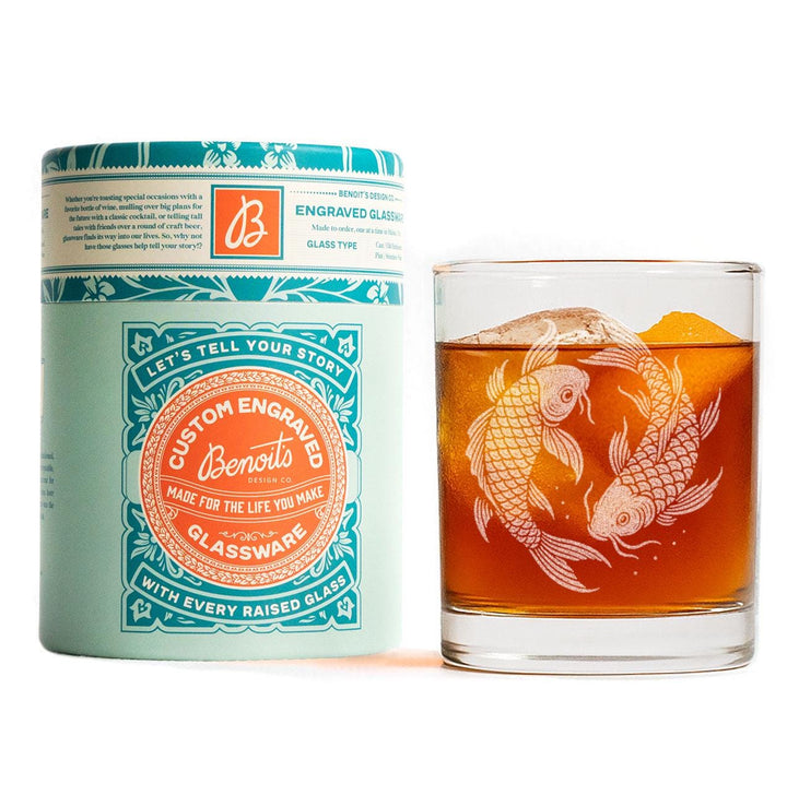 Koi Fish Glasses