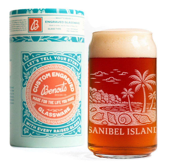 Sanibel Island Florida Glasses