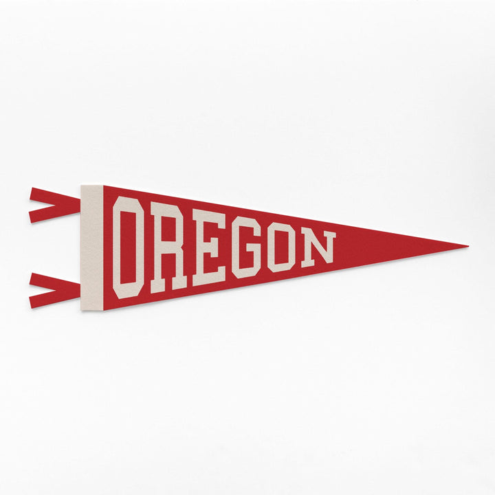 Oregon Varsity Felt Pennant