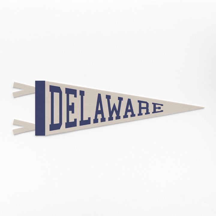 Delaware Varsity Felt Pennant