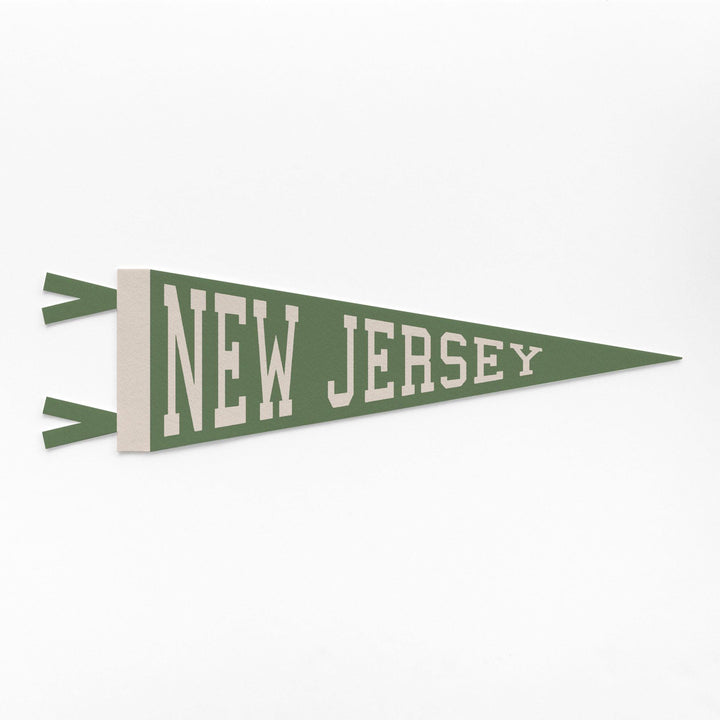 New Jersey Varsity Felt Pennant