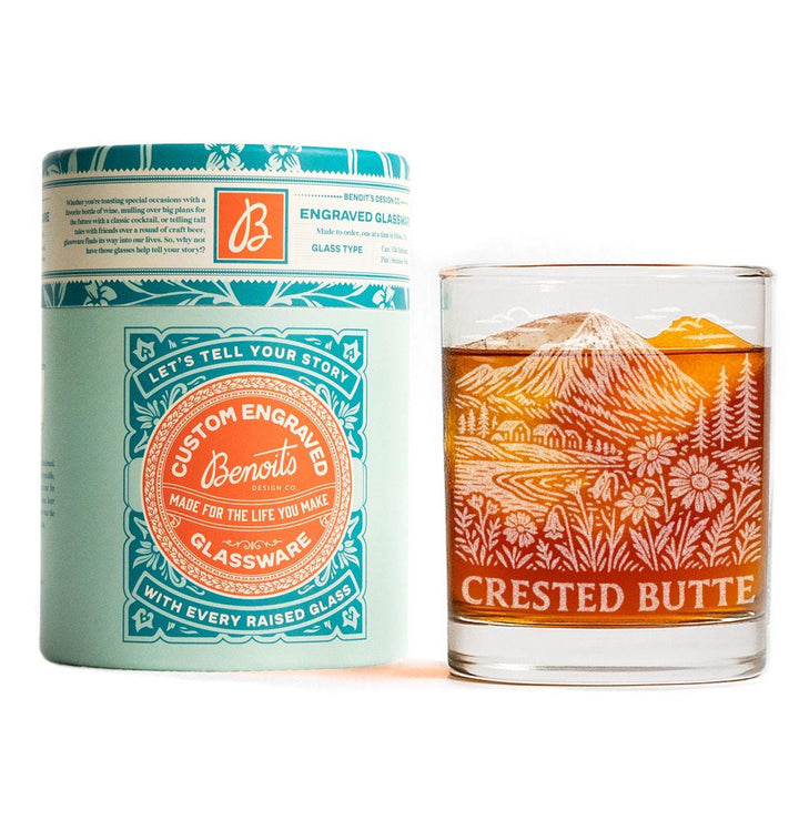 Crested Butte Colorado Glasses