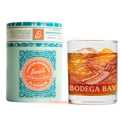 Bodega Bay California Glass