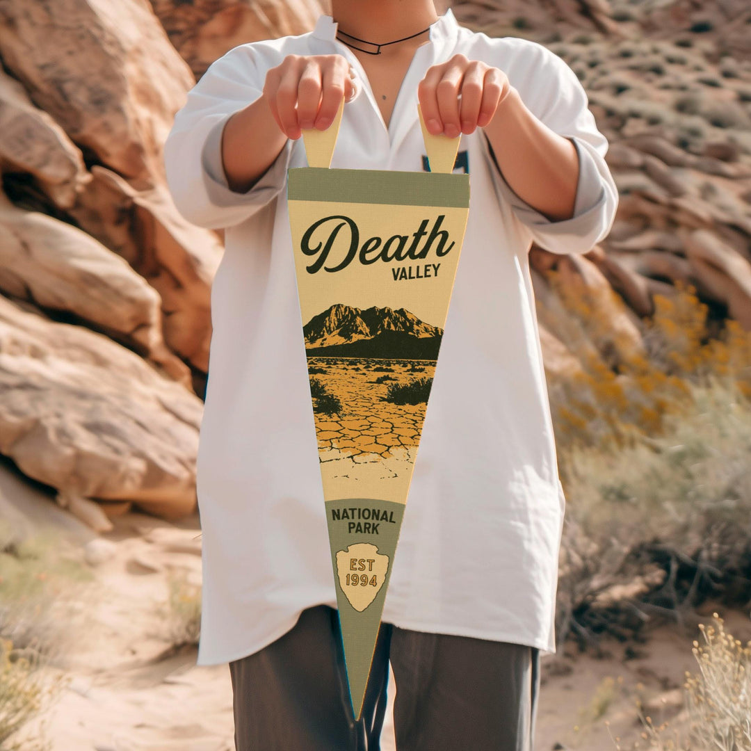 Death Valley National Park Felt Pennant