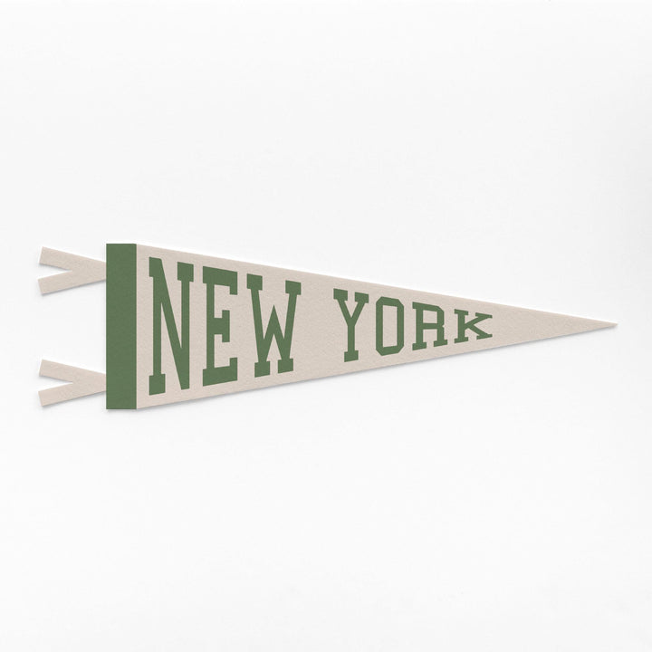 New York Varsity Felt Pennant