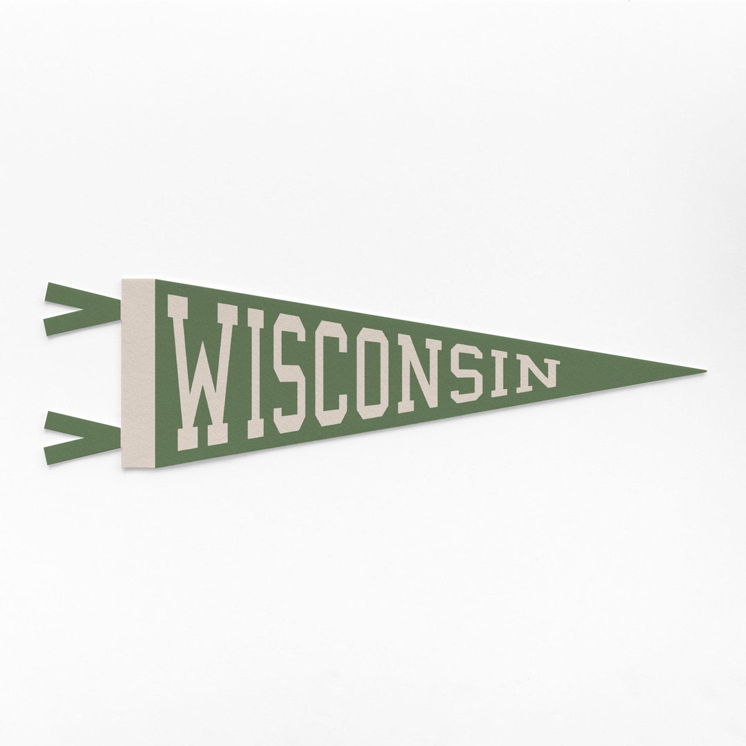 Wisconsin Varsity Felt Pennant