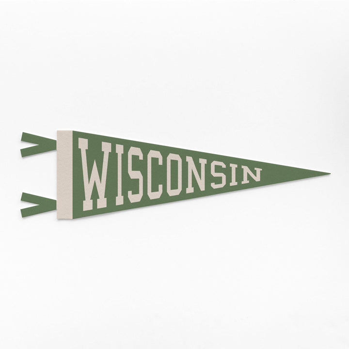 Wisconsin Varsity Felt Pennant
