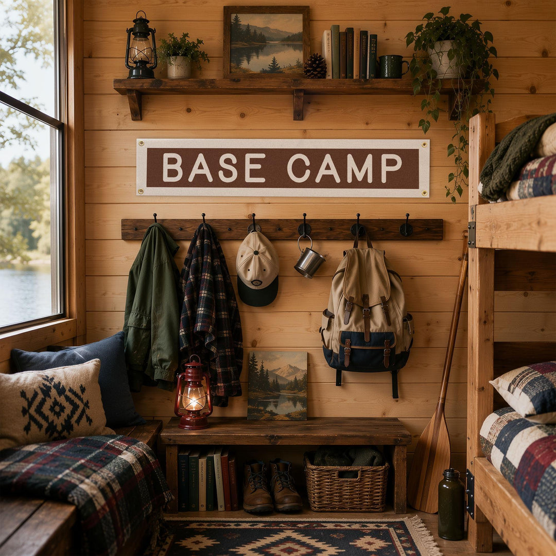 Base Camp Felt Banner