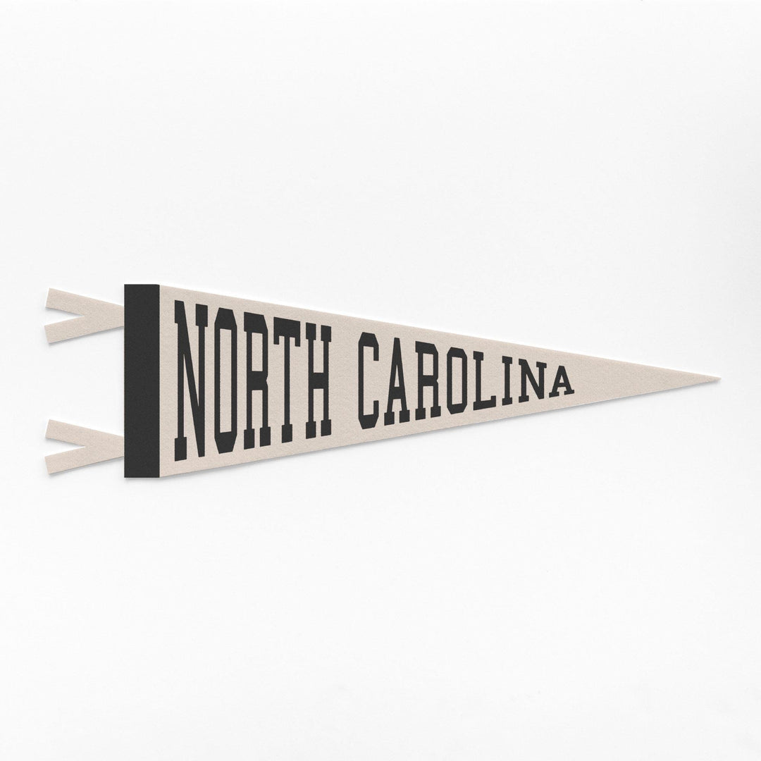 North Carolina Varsity Felt Pennant